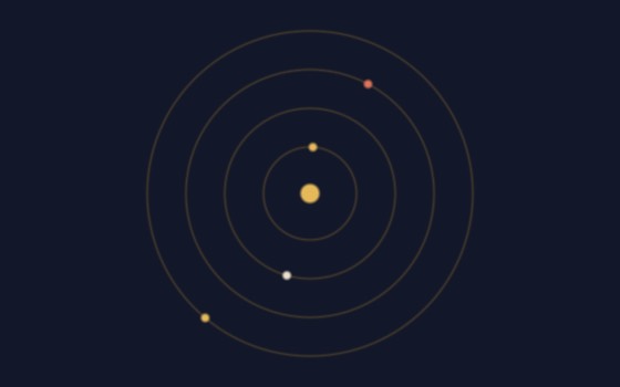 Orbit rings scene