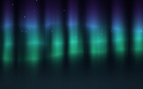 Aurora scene